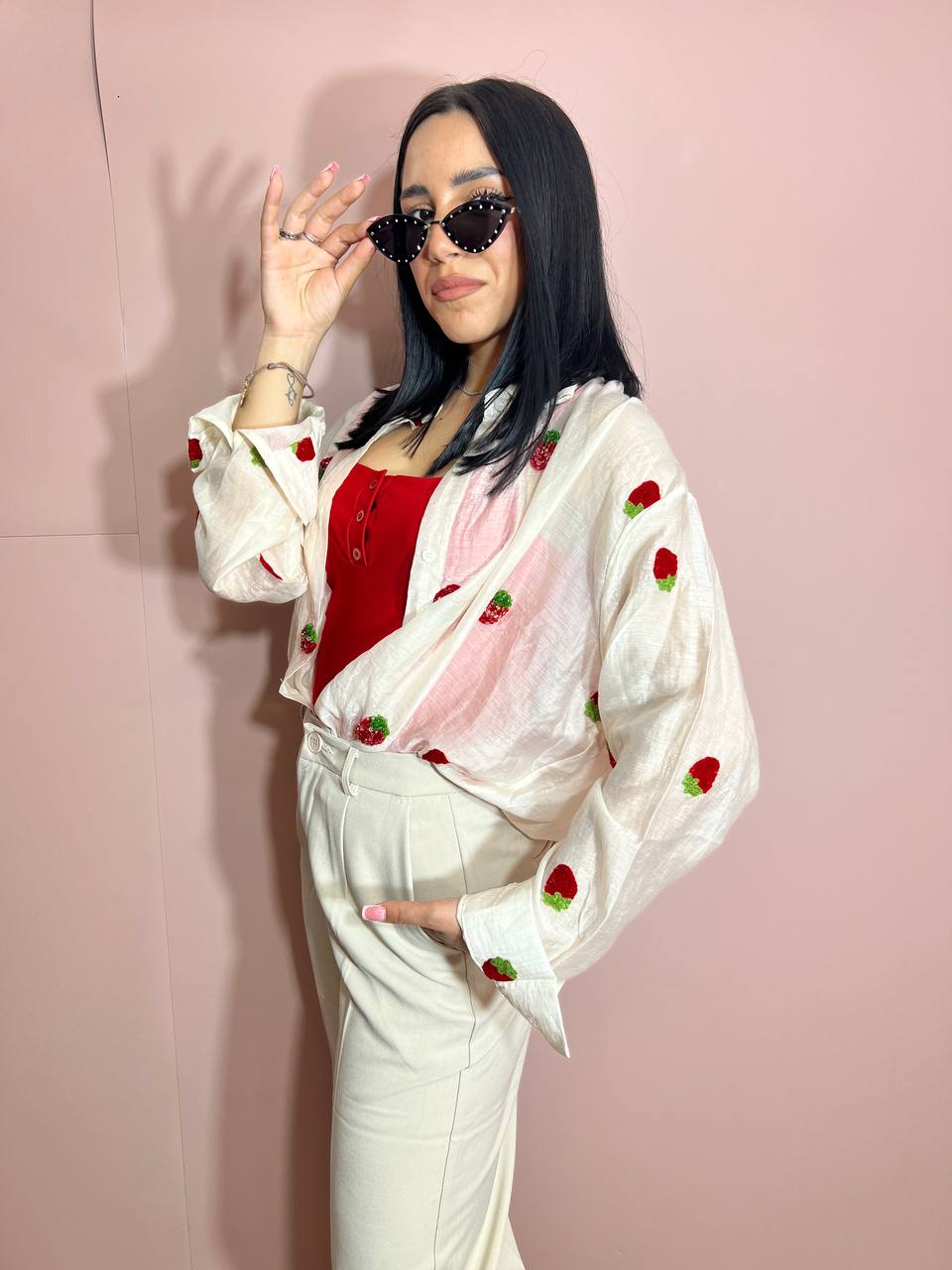 Camicia Fragolita