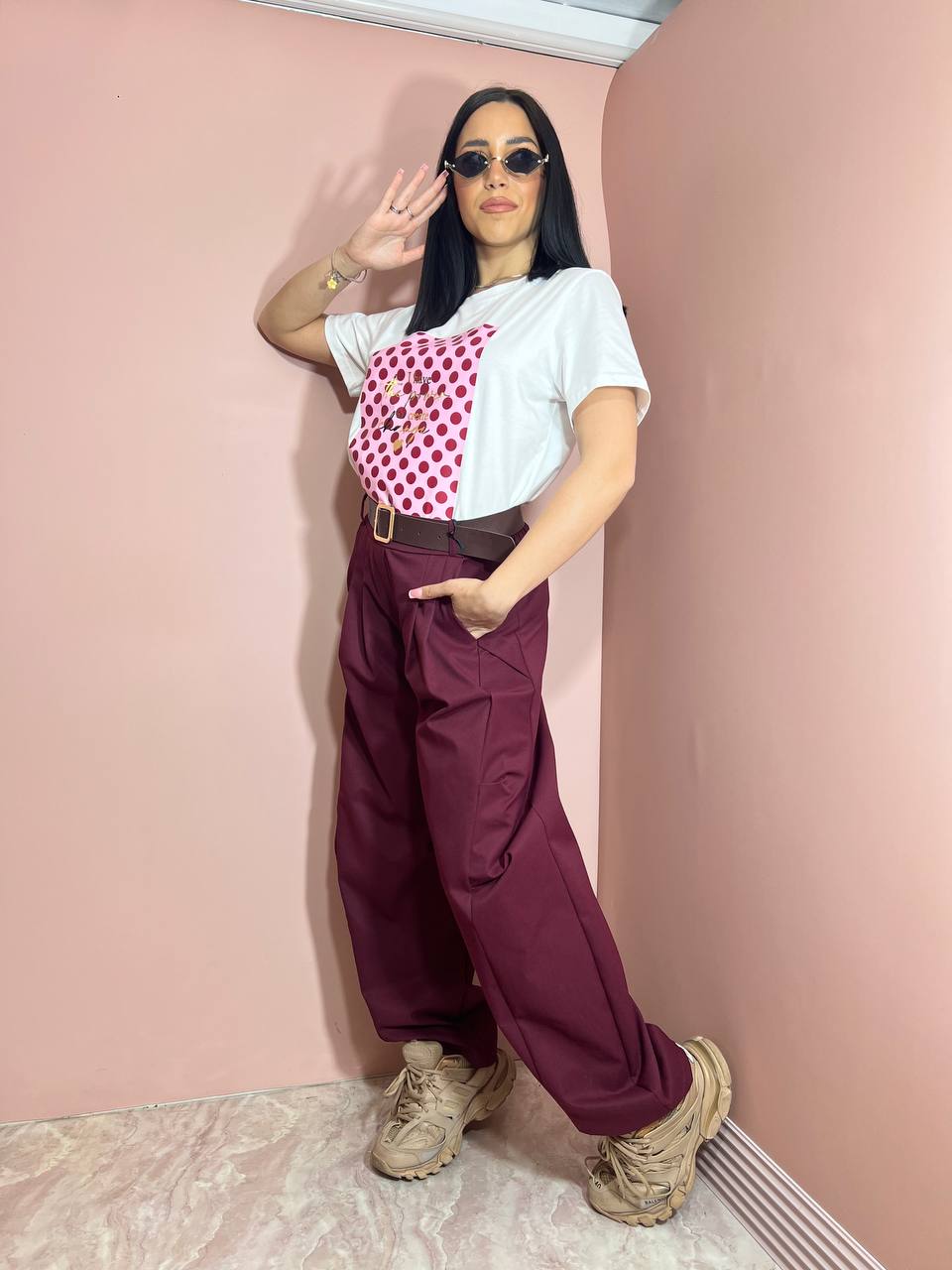 T-shirt Pois