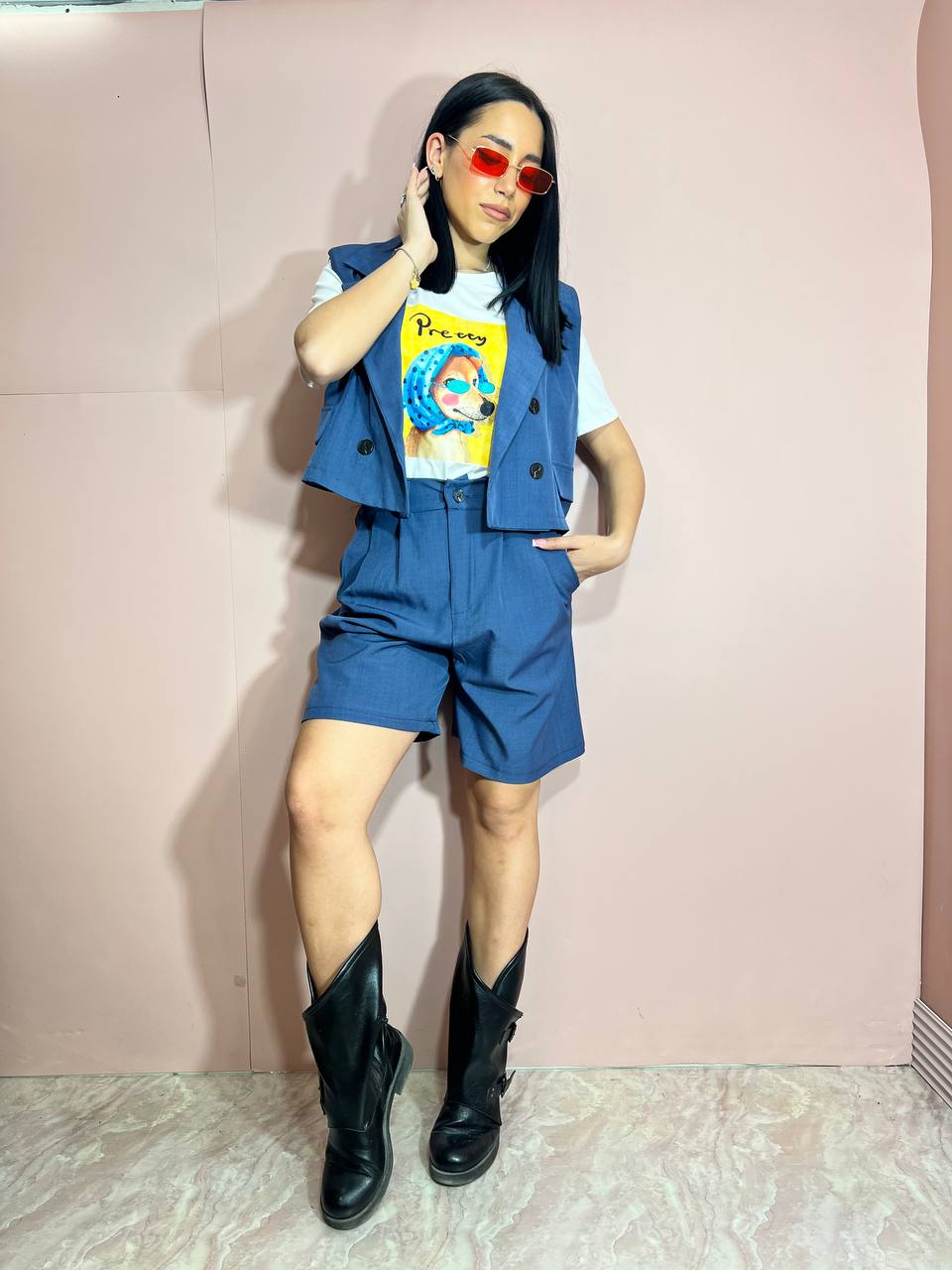 Coordinato Gilet Carola