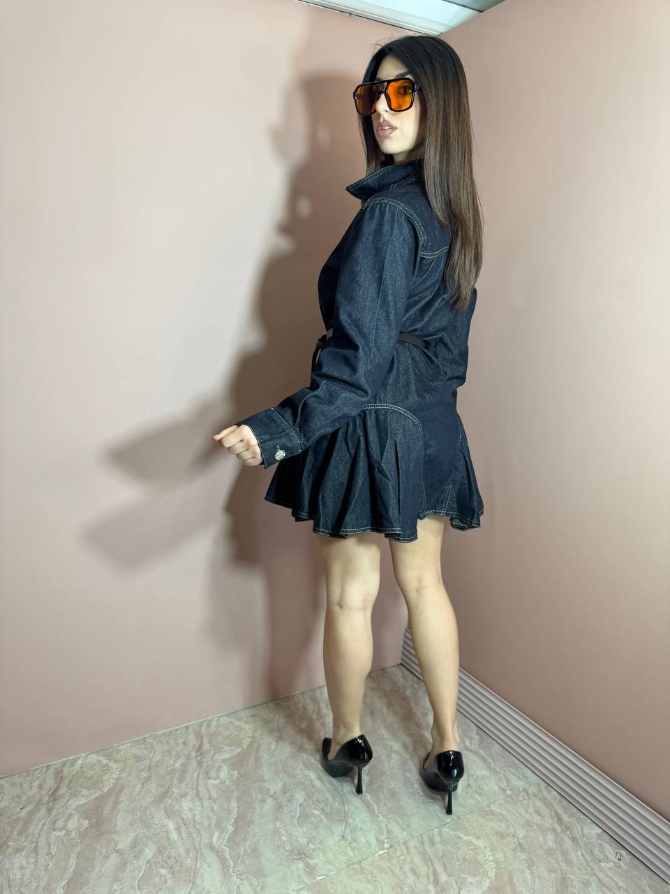 Abito Denim Jewels