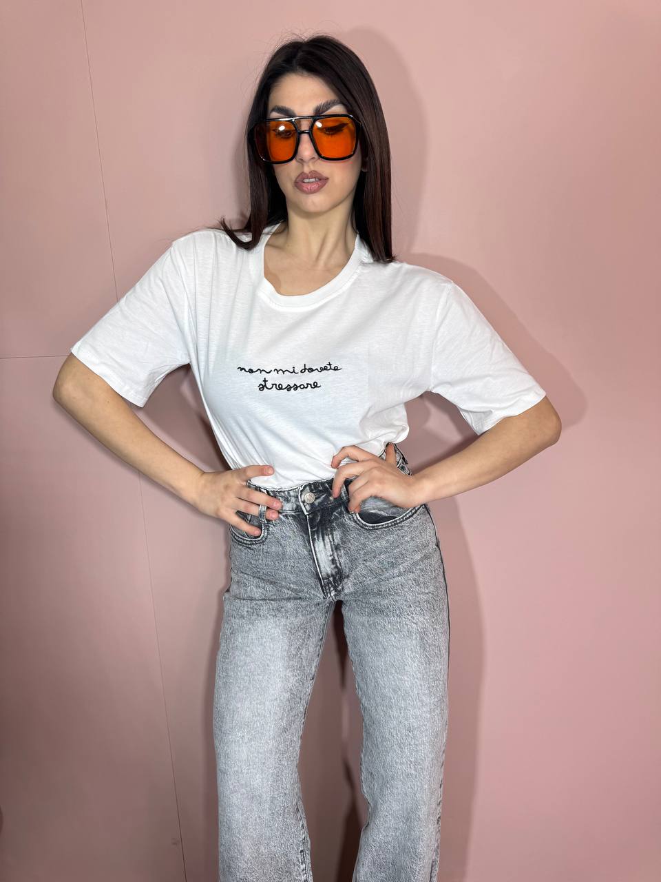 T-shirt Non mi dovete stressare