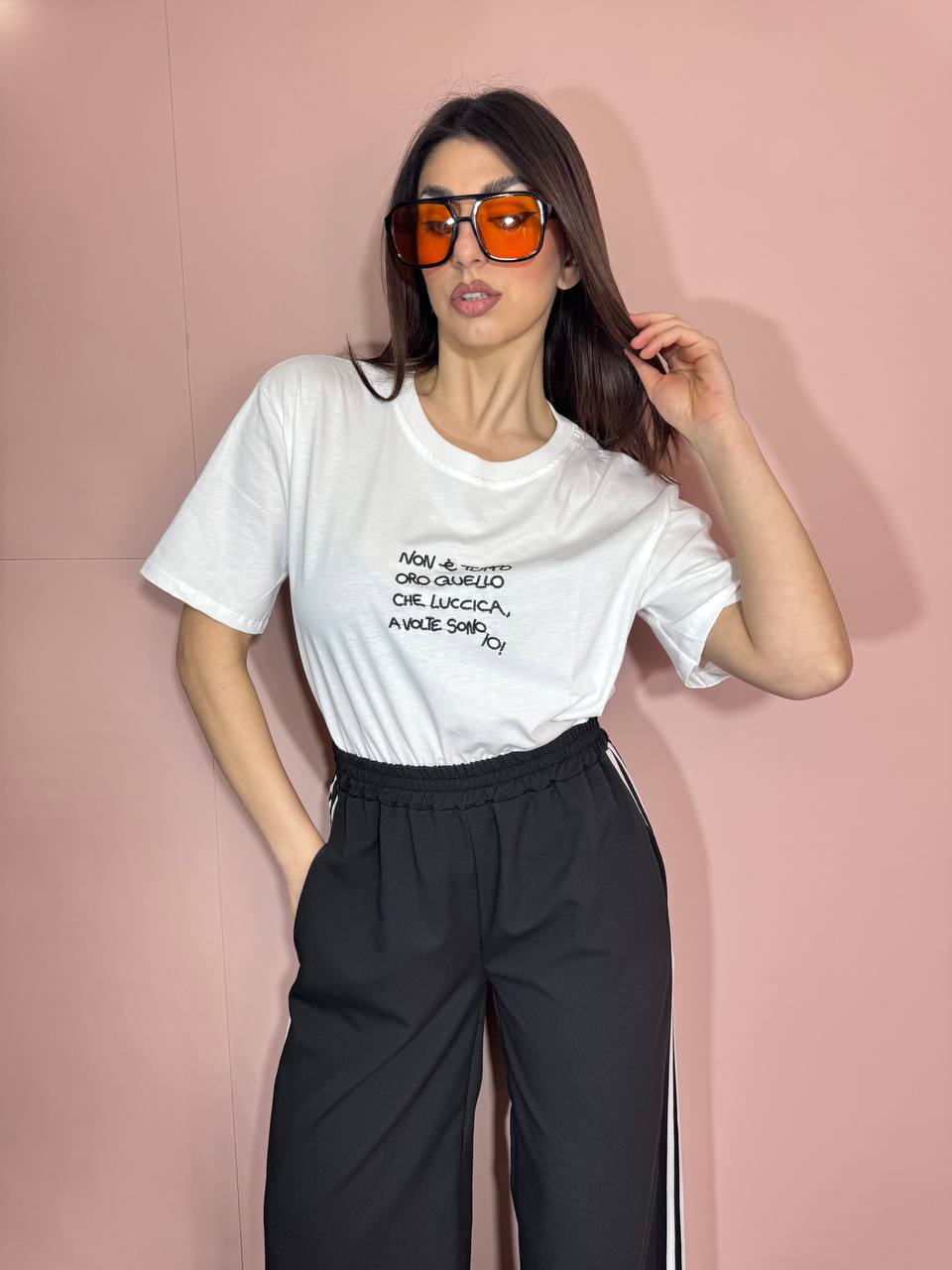 T-shirt Non è tutto oro