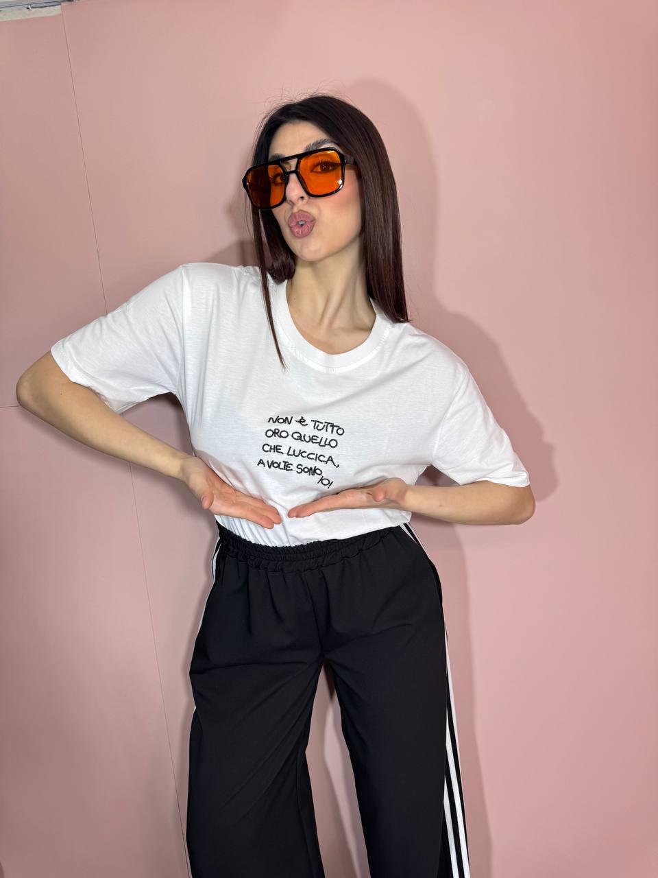 T-shirt Non è tutto oro