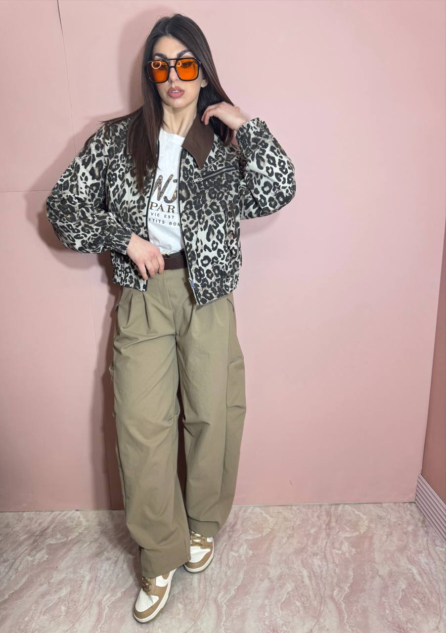 Giubbino Leopard
