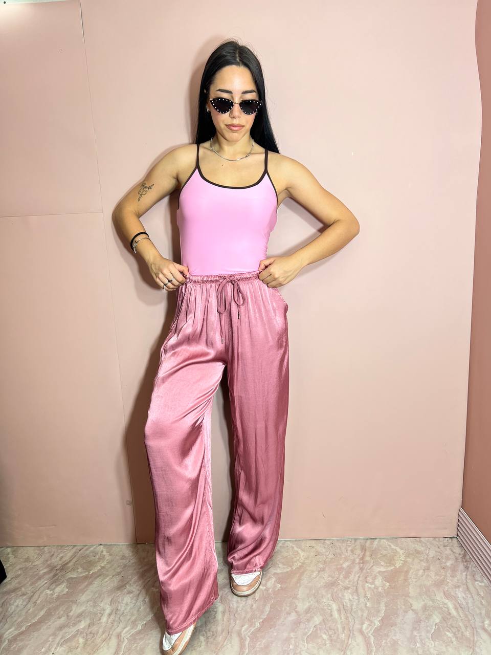Pantalone Satin