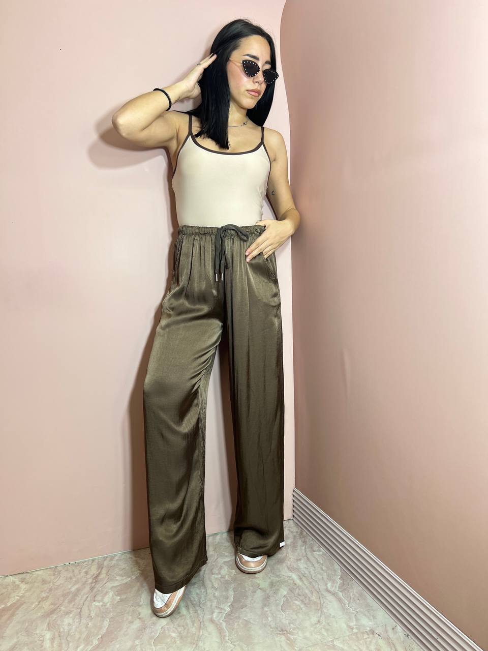 Pantalone Satin