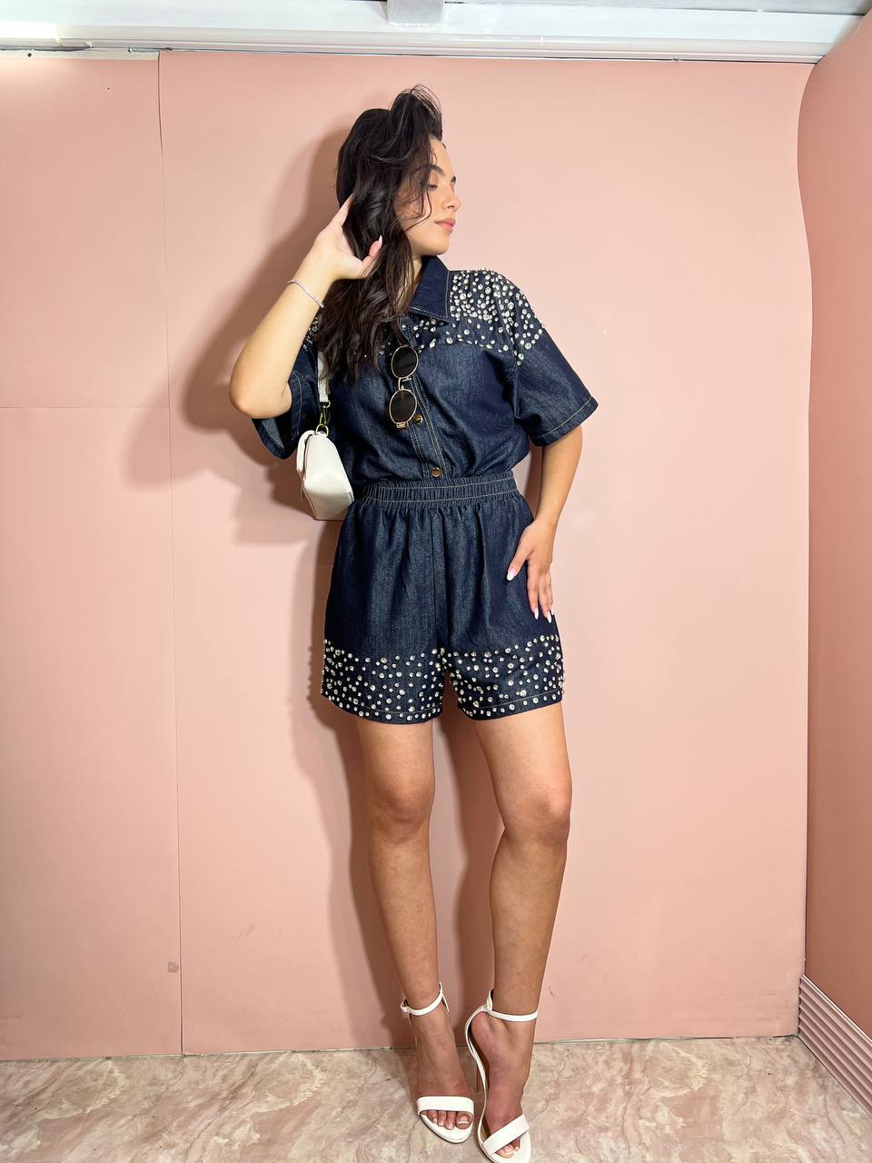 Coordinato Denim Jewels