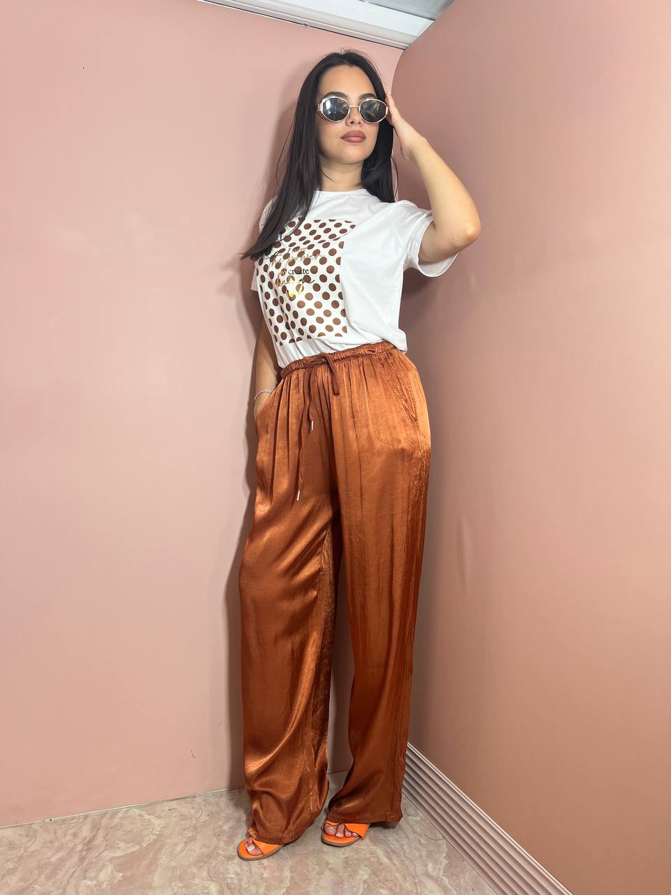 Pantalone Satin