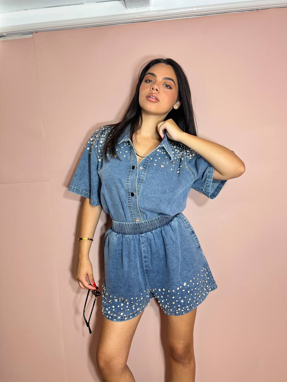 Coordinato Denim Jewels