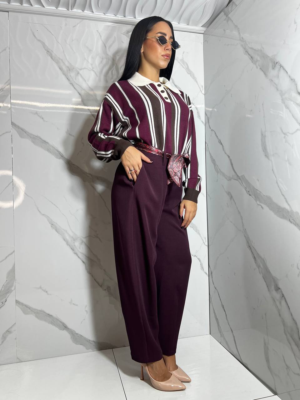 Pantalone Foulard