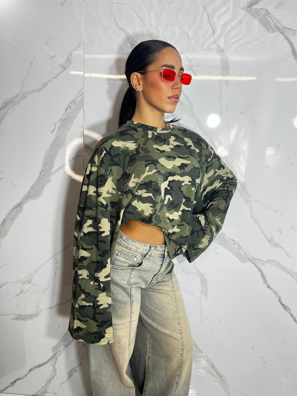 Maglia Long Sleeve Military
