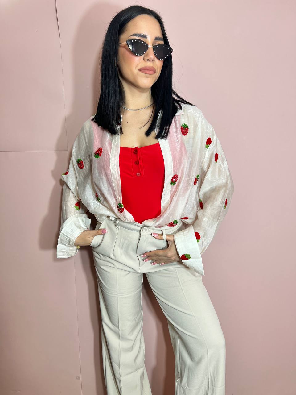 Camicia Fragolita