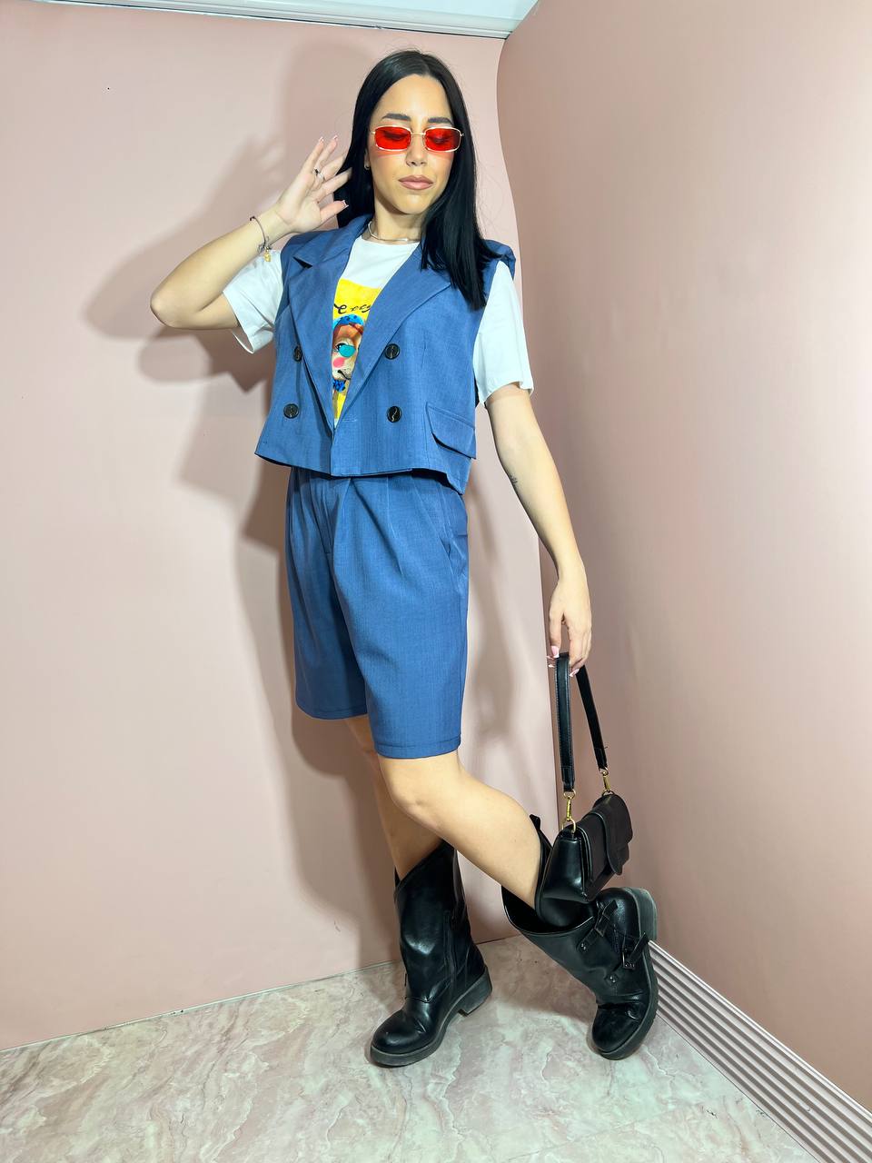 Coordinato Gilet Carola