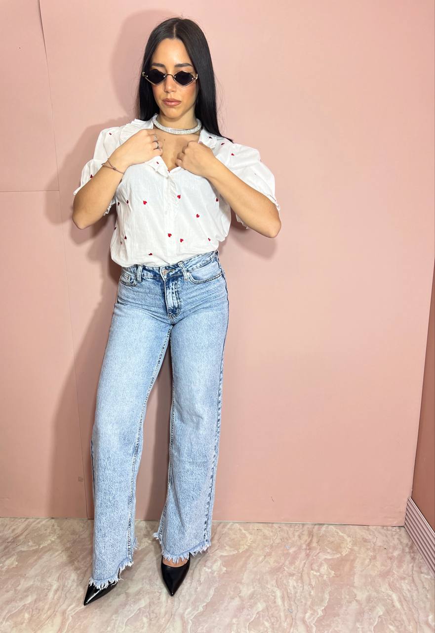 Camicia Cuoricini