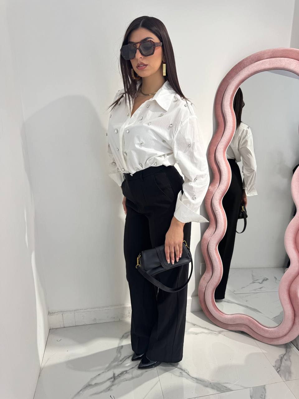 Camicia Swaroski
