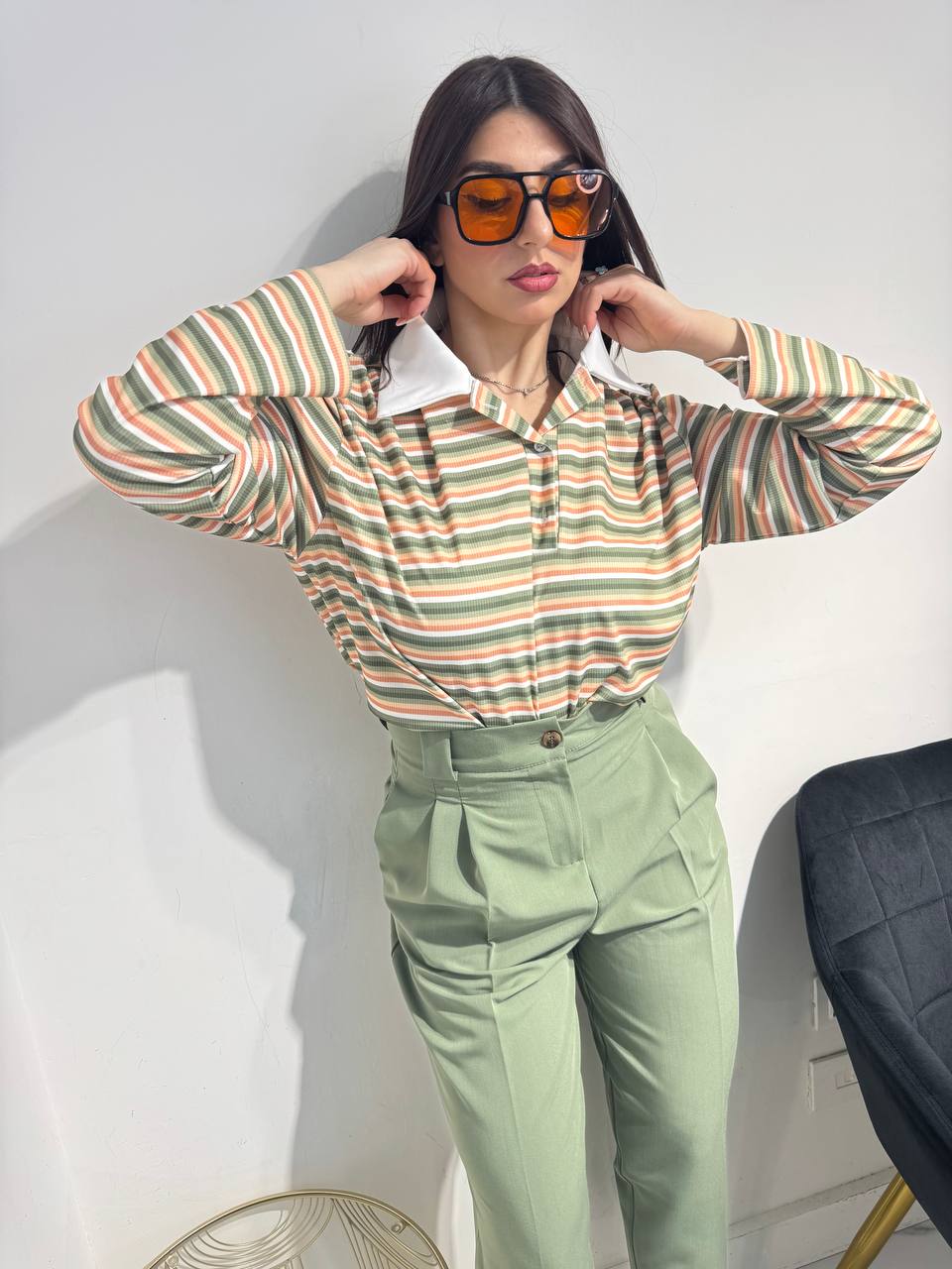 Maglia Polo Righe