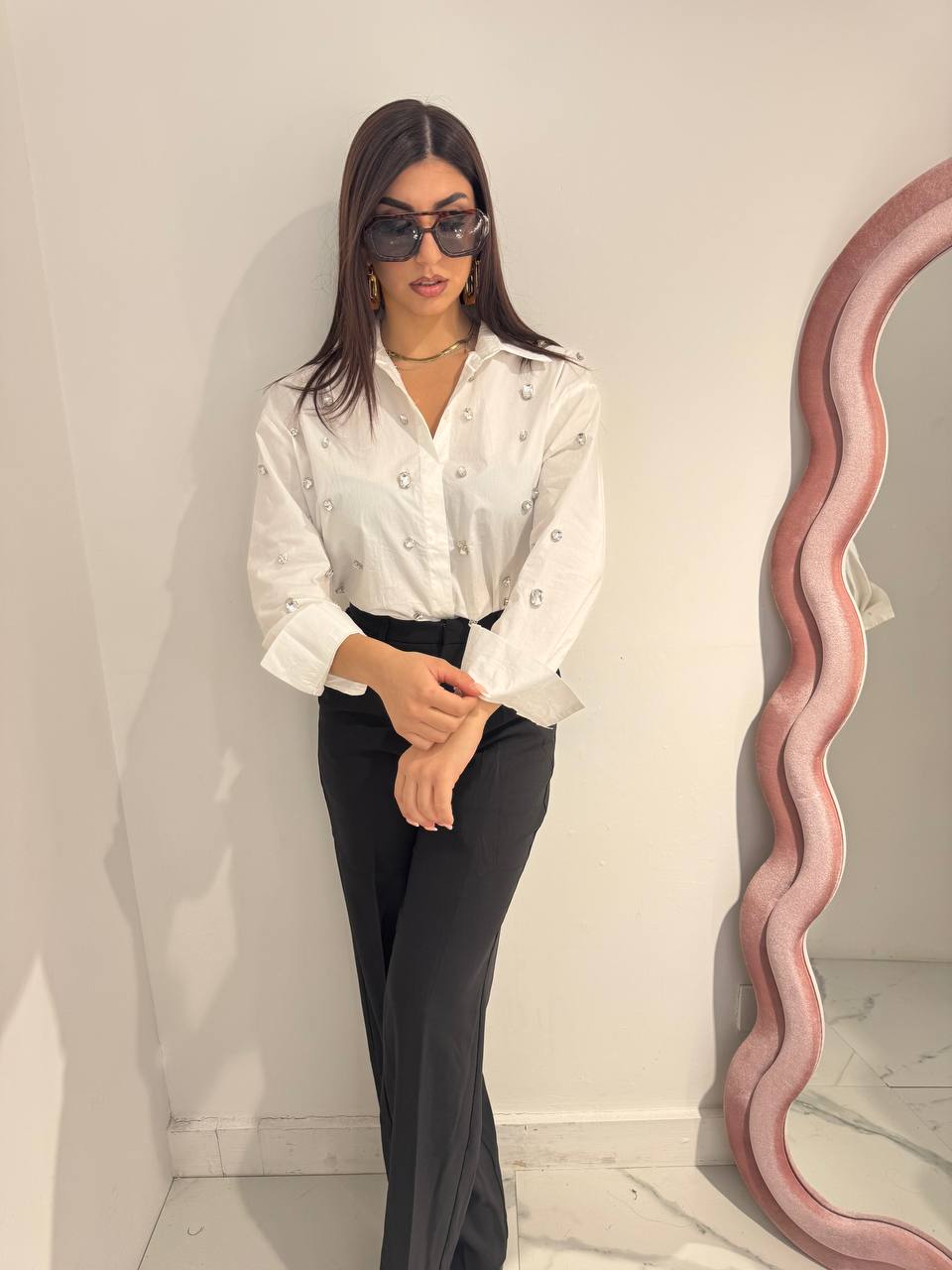 Camicia Swaroski