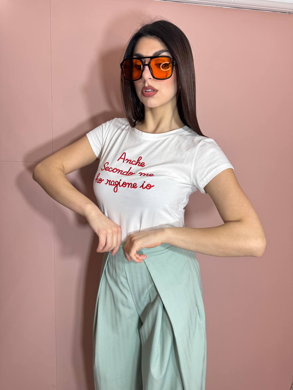 T-shirt Anche secondo me ho ragione io