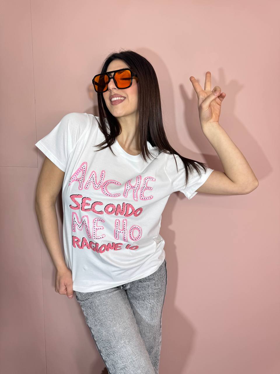 T-shirt Anche secondo me ho ragione io