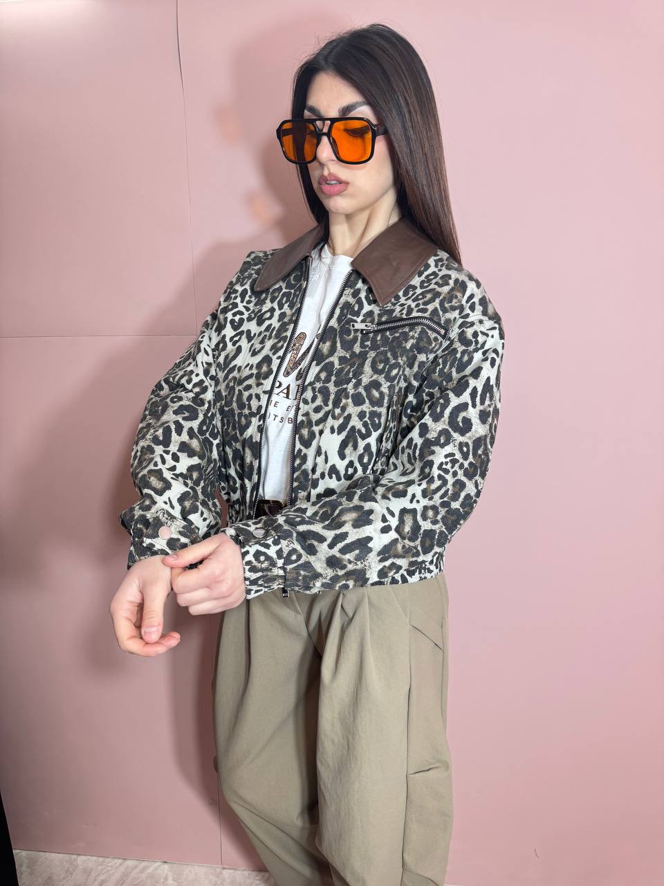Giubbino Leopard