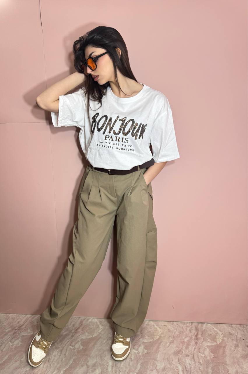 T-shirt Bonjour Paris