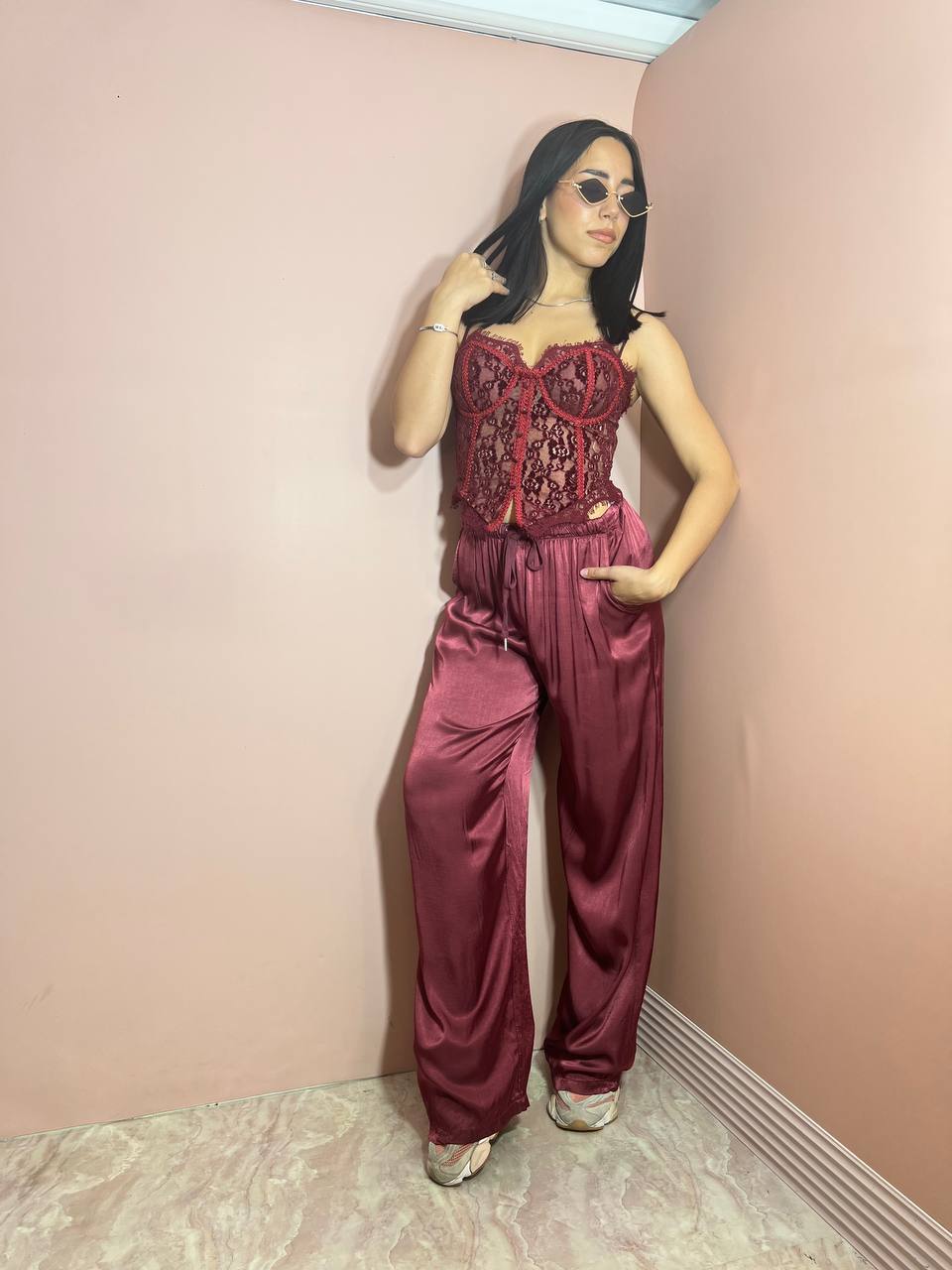 Pantalone Satin