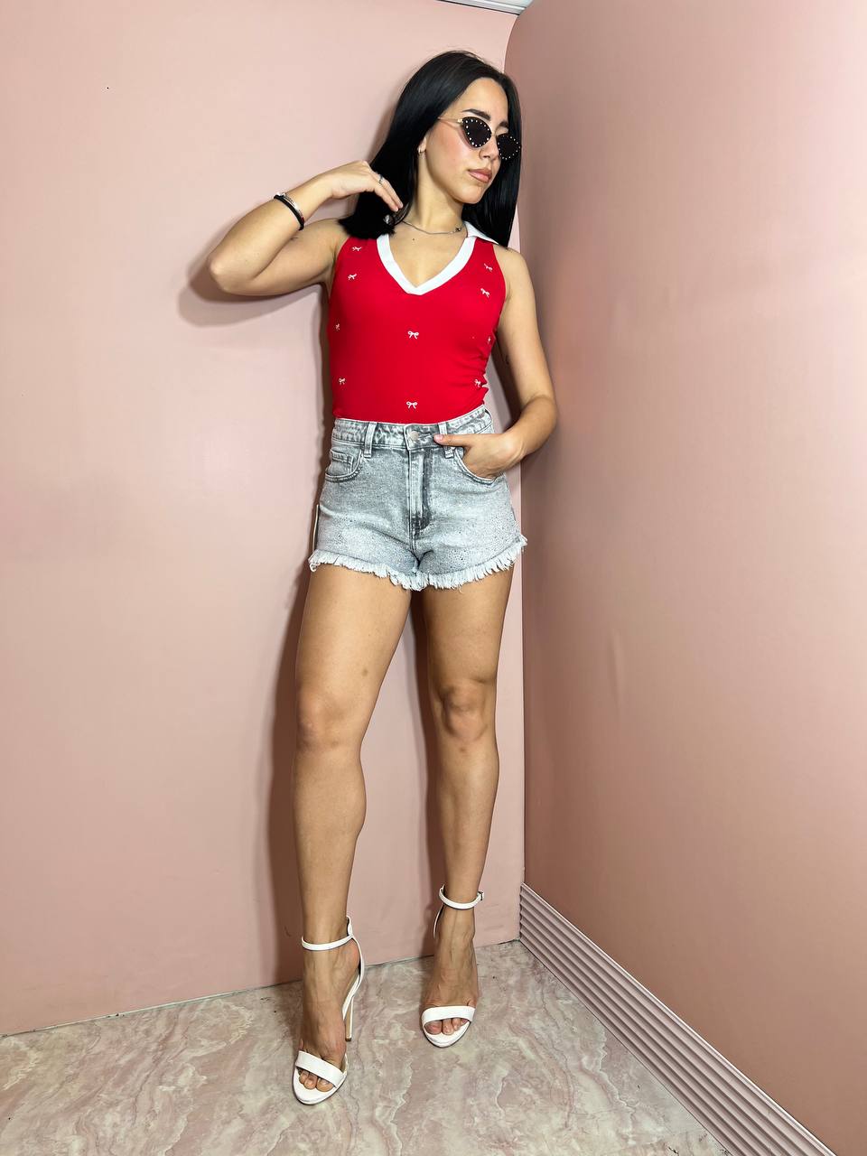 Shorts Jeans Grey