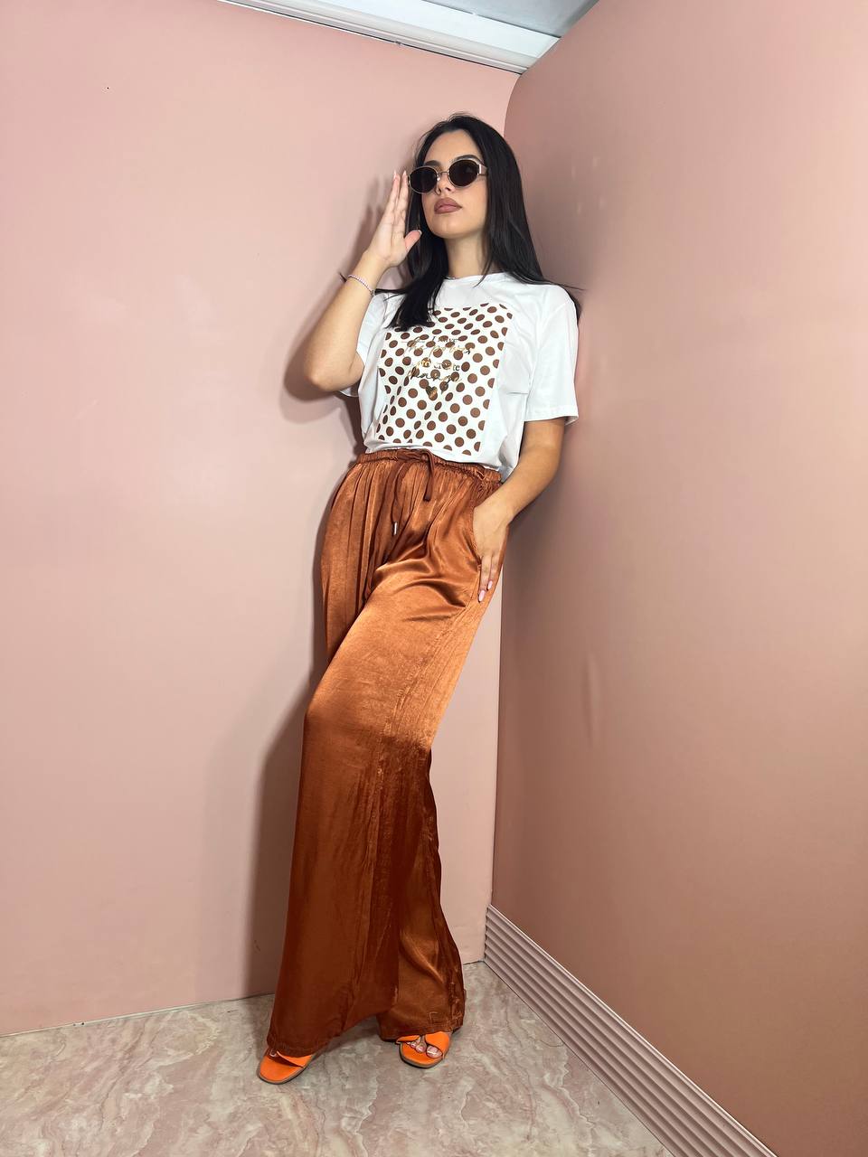 Pantalone Satin