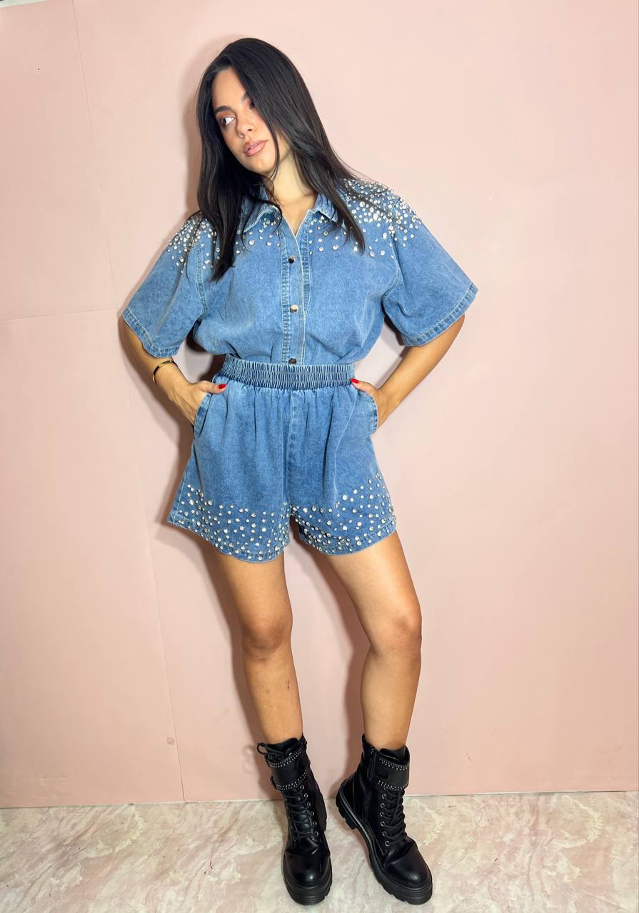 Coordinato Denim Jewels