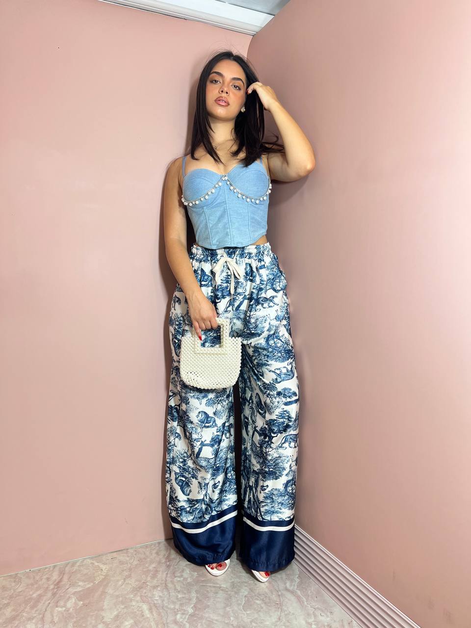 Corpetto Denim