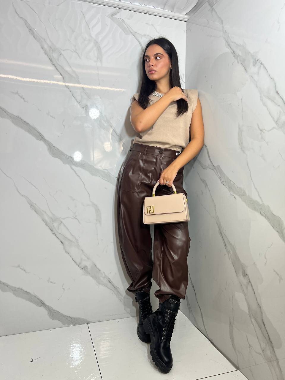 Pantalone Pelle