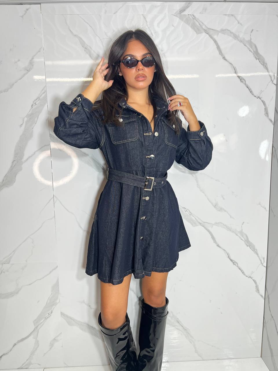 Abito Denim Casual