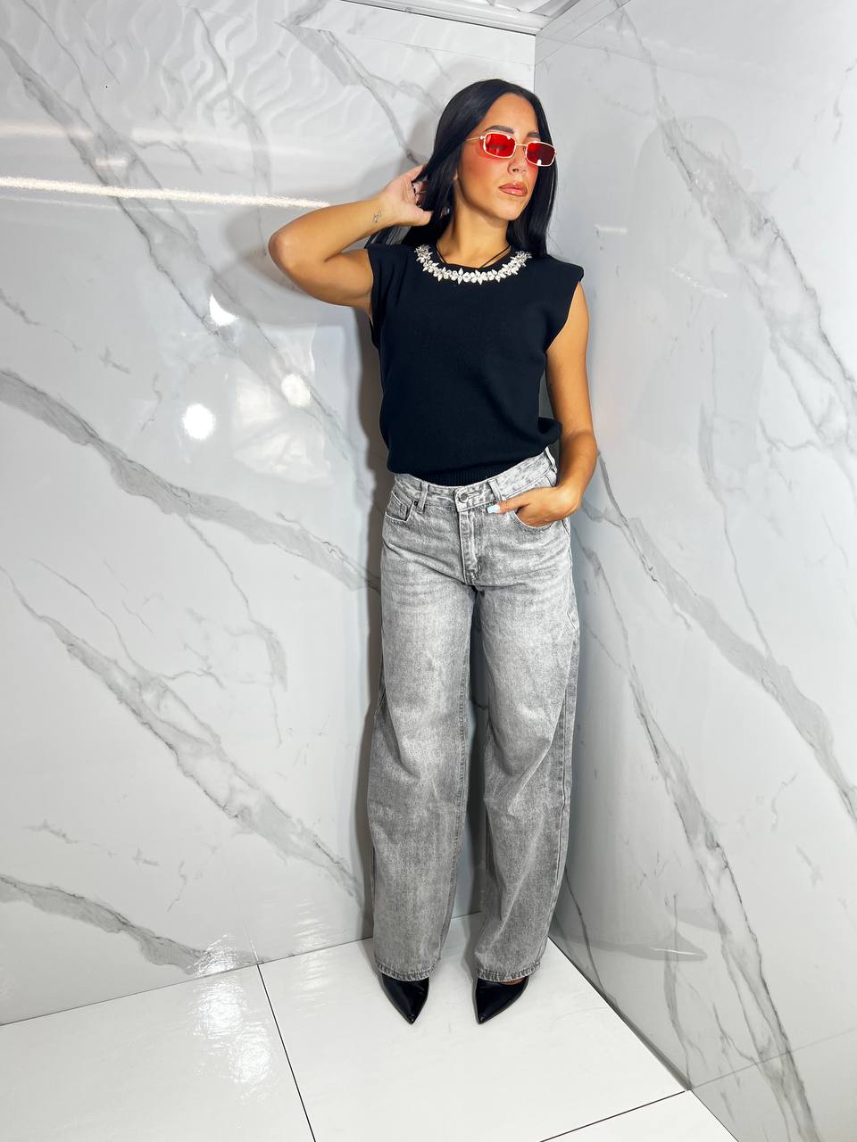 Jeans Grey