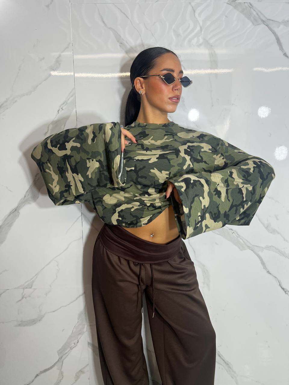 Maglia Long Sleeve Military