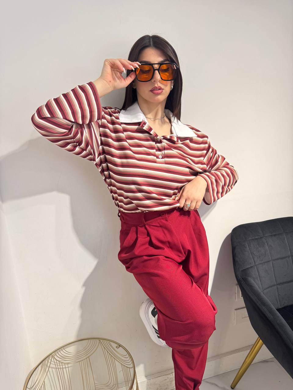 Maglia Polo Righe
